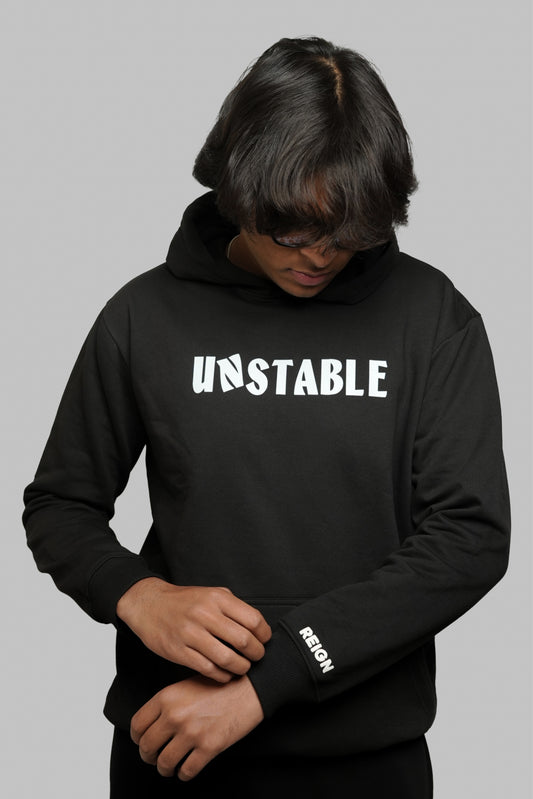 UNSTABLE REGULAR FIT FLEECE HOODIE