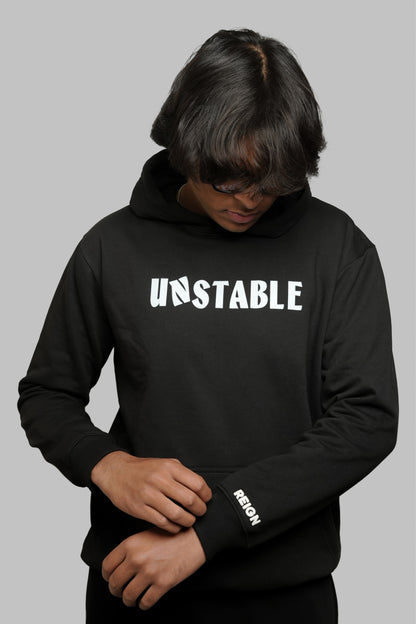 UNSTABLE REGULAR FIT FLEECE HOODIE