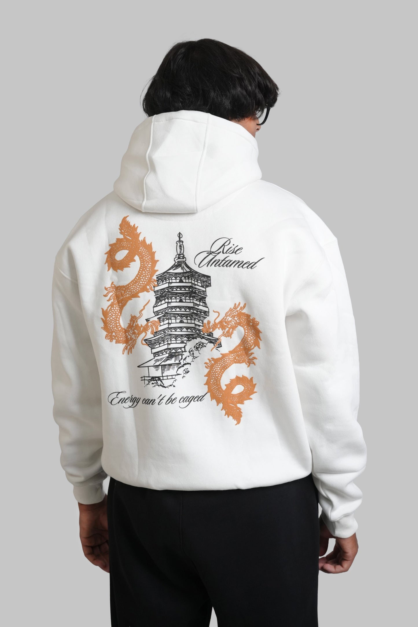 RISE UNTAMED OVERSIZED FLEECE HOODIE