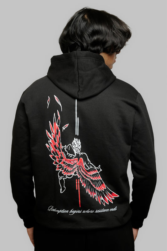 UNSTABLE REGULAR FIT FLEECE HOODIE