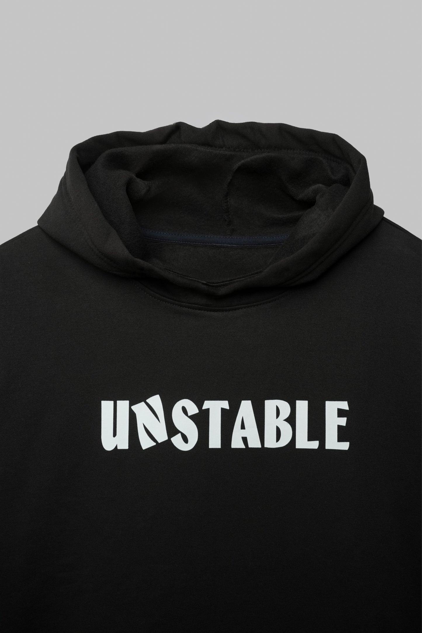 UNSTABLE REGULAR FIT FLEECE HOODIE