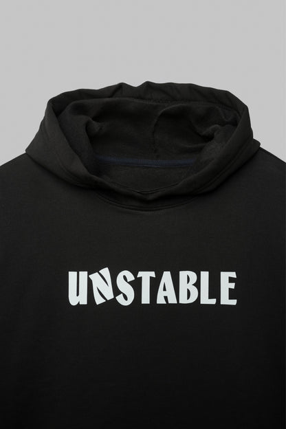 UNSTABLE REGULAR FIT FLEECE HOODIE