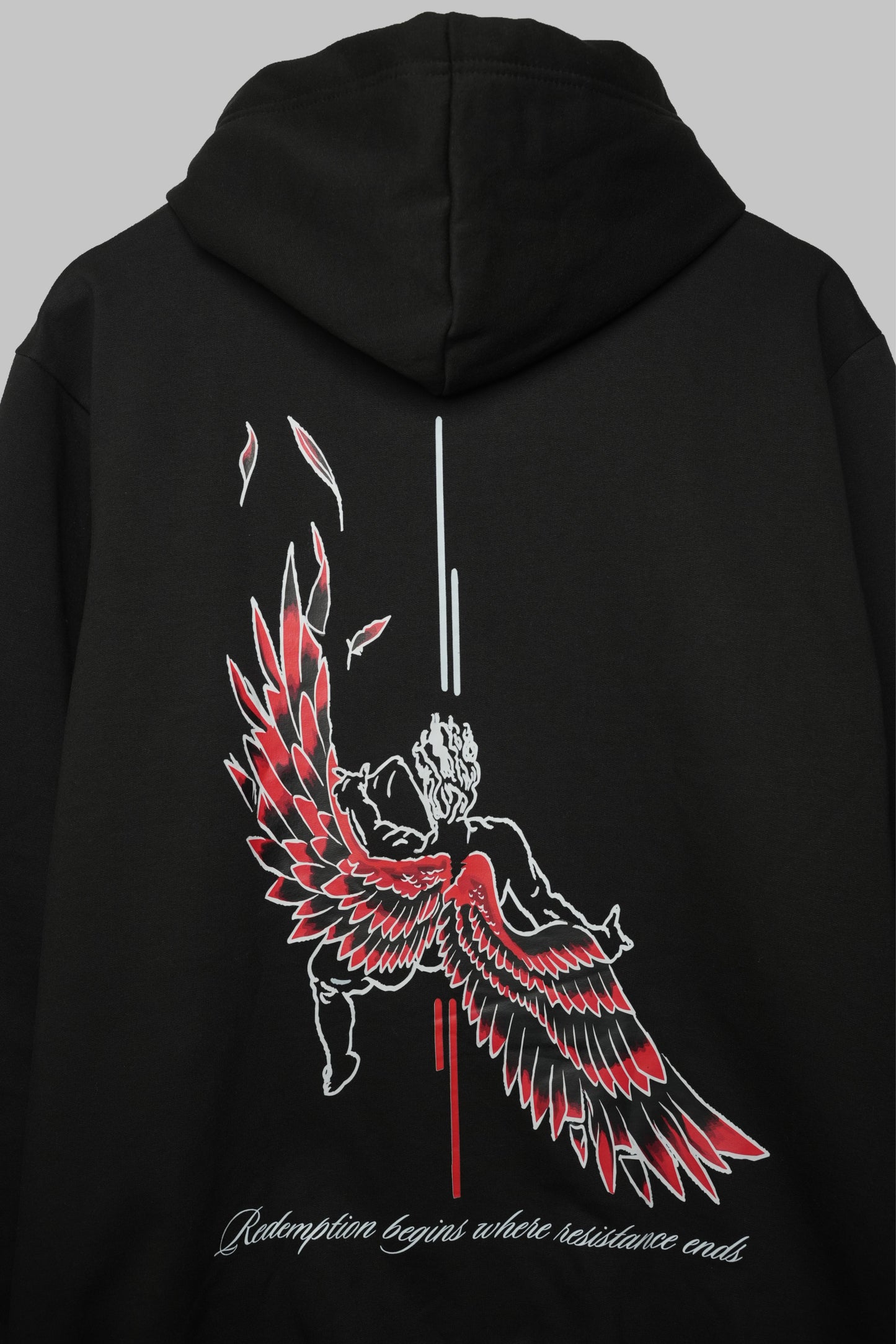 UNSTABLE REGULAR FIT FLEECE HOODIE