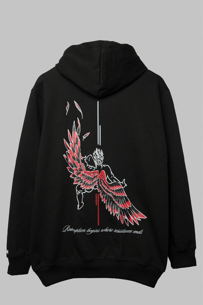 UNSTABLE REGULAR FIT FLEECE HOODIE