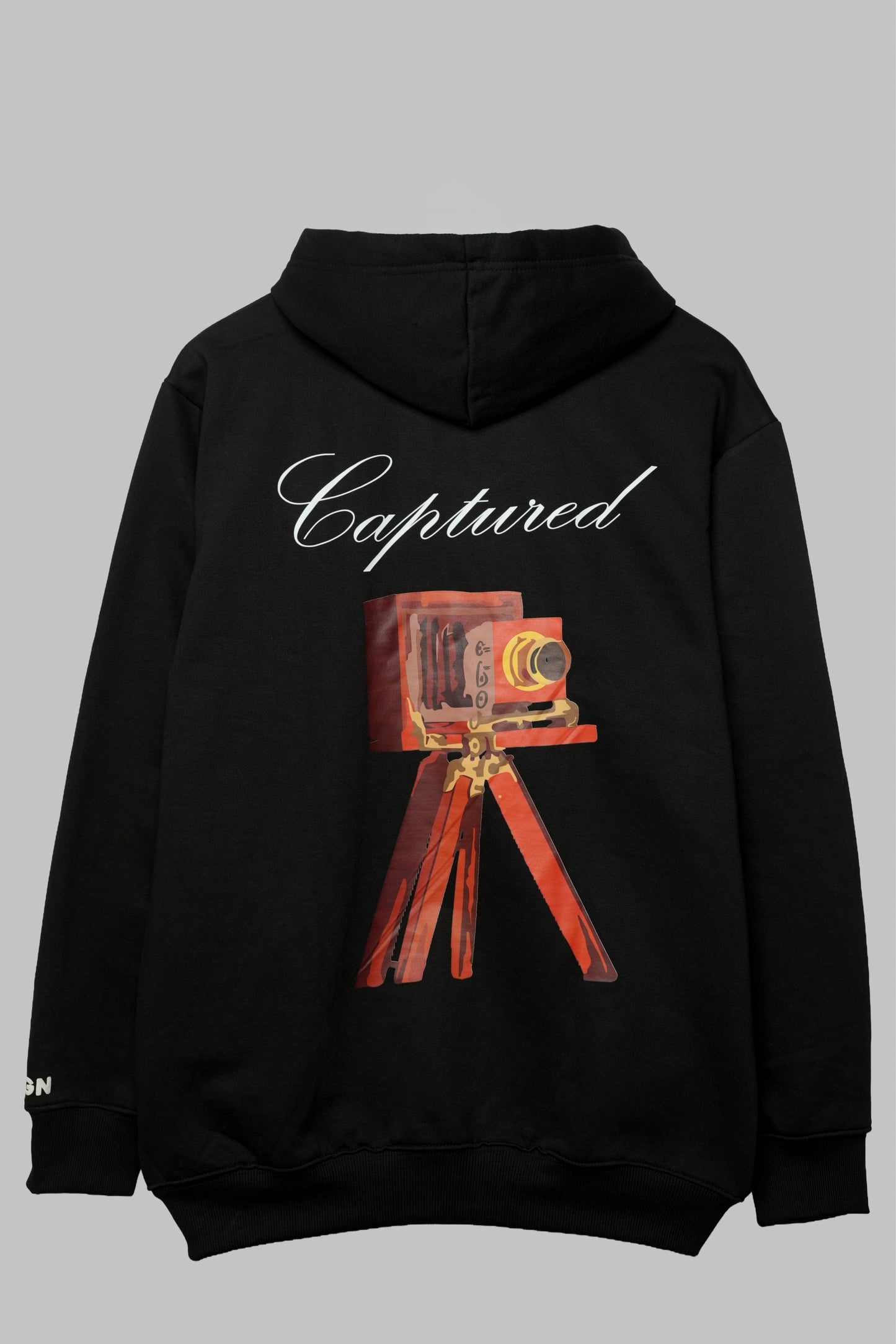 CAPTURED REGULAR FIT FLEECE HOODIE