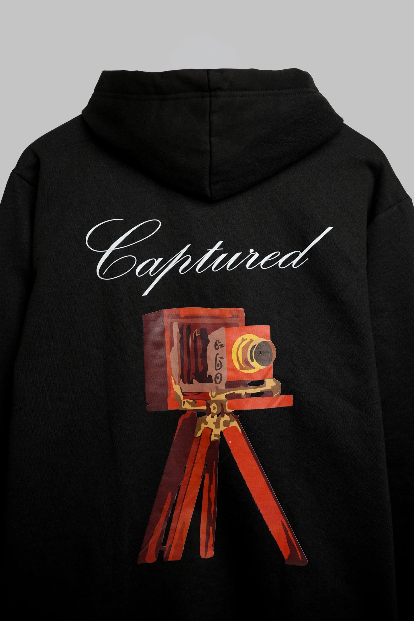 CAPTURED REGULAR FIT FLEECE HOODIE