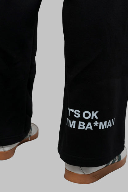 BA*MAN INSPIRED FLEECE SWEATPANT