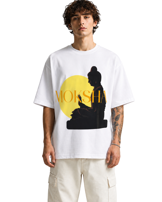 MOKSHA BOXY FIT TEE