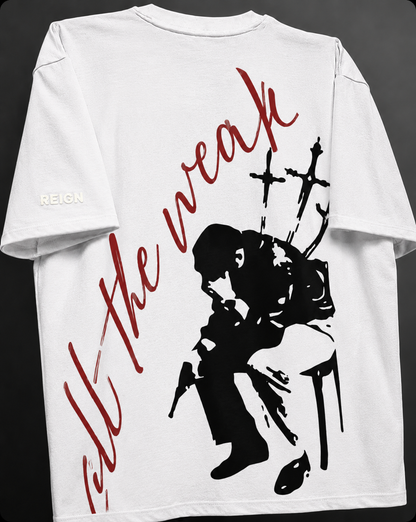 KILL THE WEAK BOXY FIT TEE