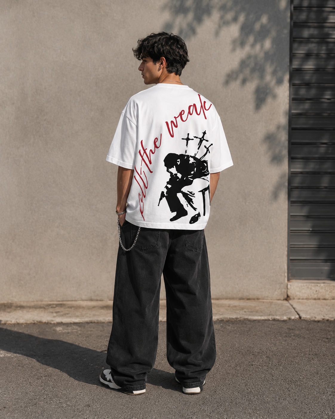 KILL THE WEAK BOXY FIT TEE