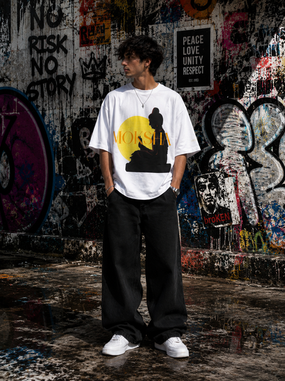MOKSHA BOXY FIT TEE